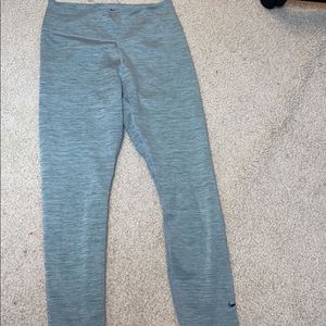 Nike Heathered Gray Leggings